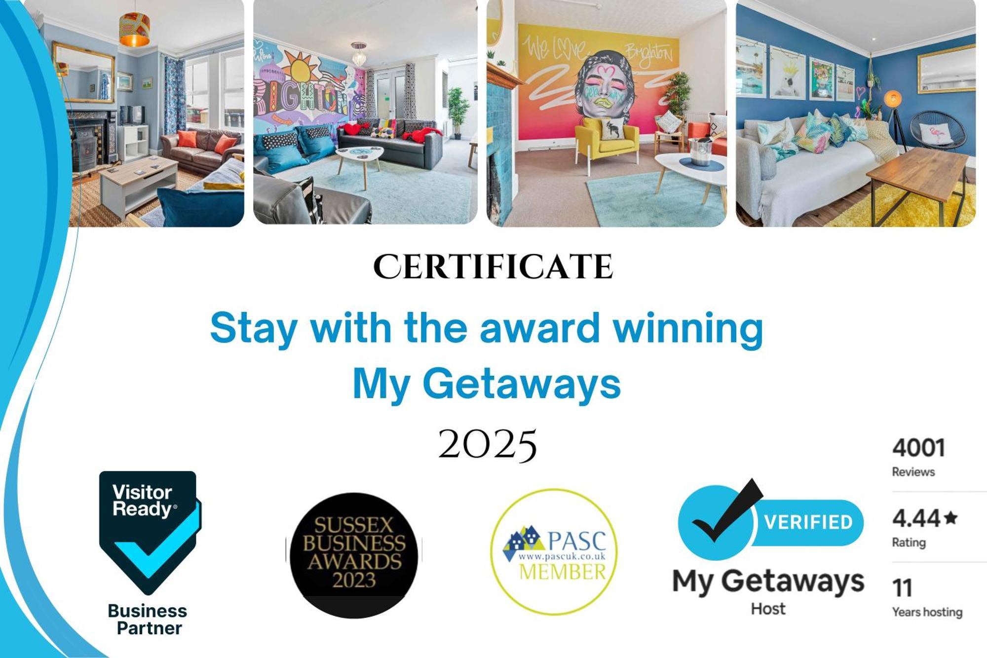 Buzzing Brighton Apartment 3 By My Getaways Exterior photo
